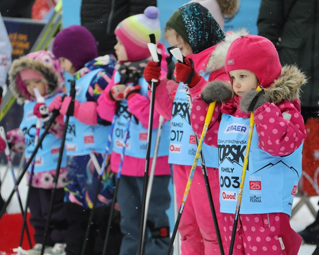Семейные лыжные соревнования TOPSKI FAMILY